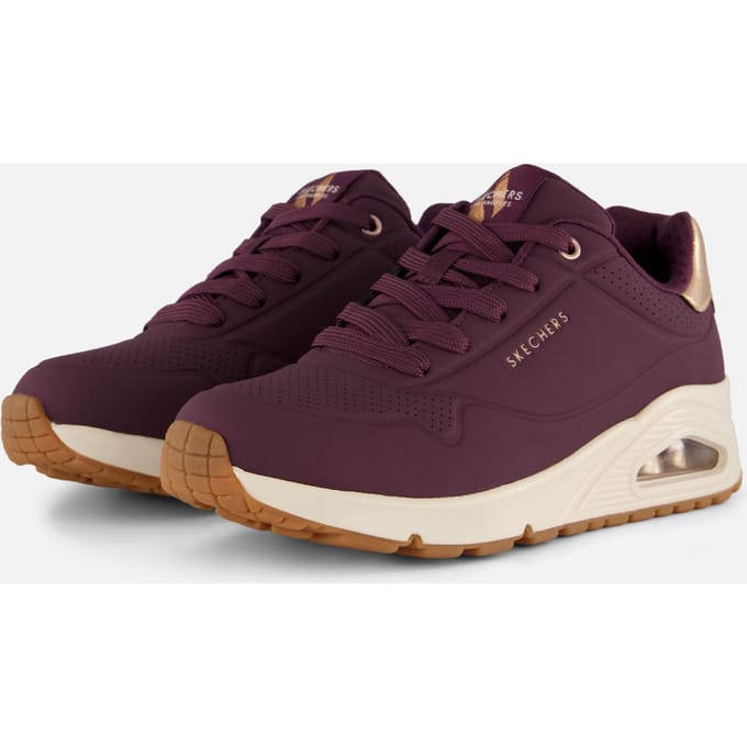 Skechers Uno - Golden Air Polyurethaan Dames WINE Sneakers