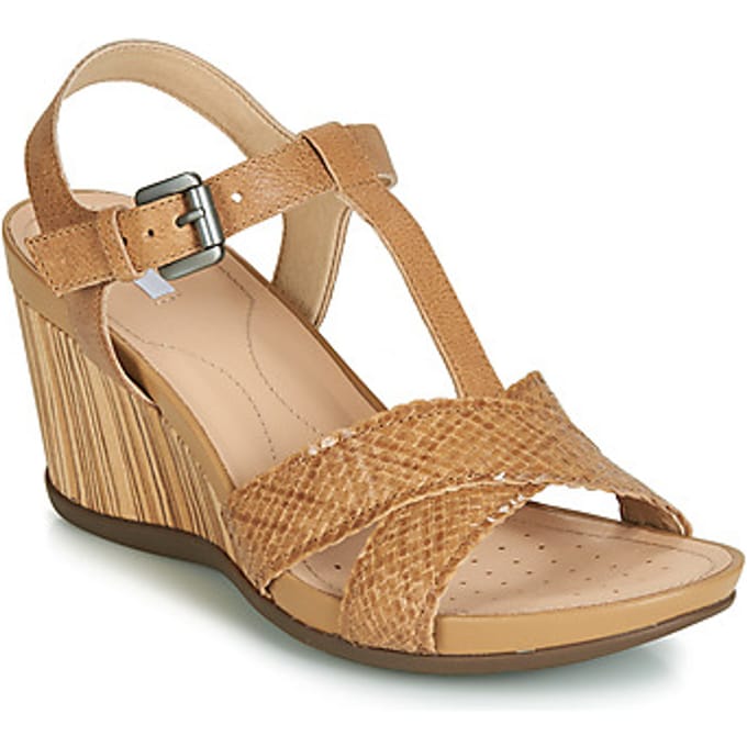 Sandalen met sleehak Geox DOROTHA E