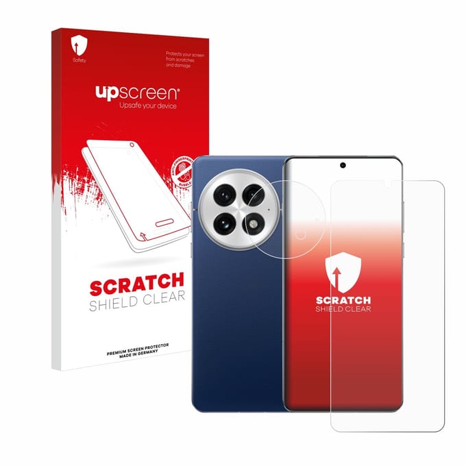 upscreen - Screenprotector voor OnePlus 13 (Voor+Camera) - Folie Beschermfolie transparant