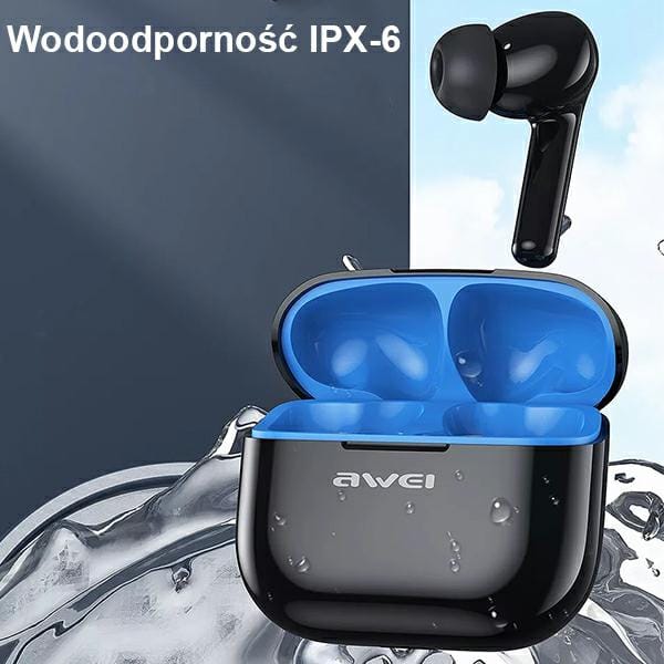Awei T1 Pro Serie - Bluetooth Oortjes - Docking Station - Zwart - Ergonomisch Ontwerp