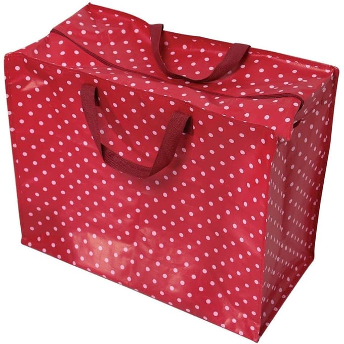 Opbergtas Jumbo Bag - Red Retrospot