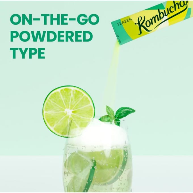 [TEAZEN] Kombucha Thee Groene Mandarijn Limoen #10EA yellow