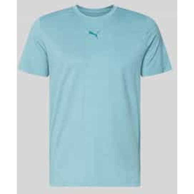 Regular fit T-shirt met logoprint Model 'Cloudspun'