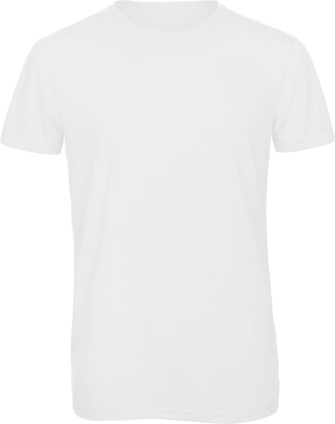 B&C TriBlend T-shirt CGTM055 - White - XL