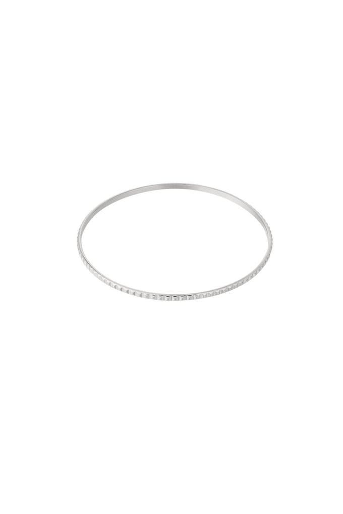 Bijoutheek Armband (Sieraad) Bangle Mini Studs Zilver