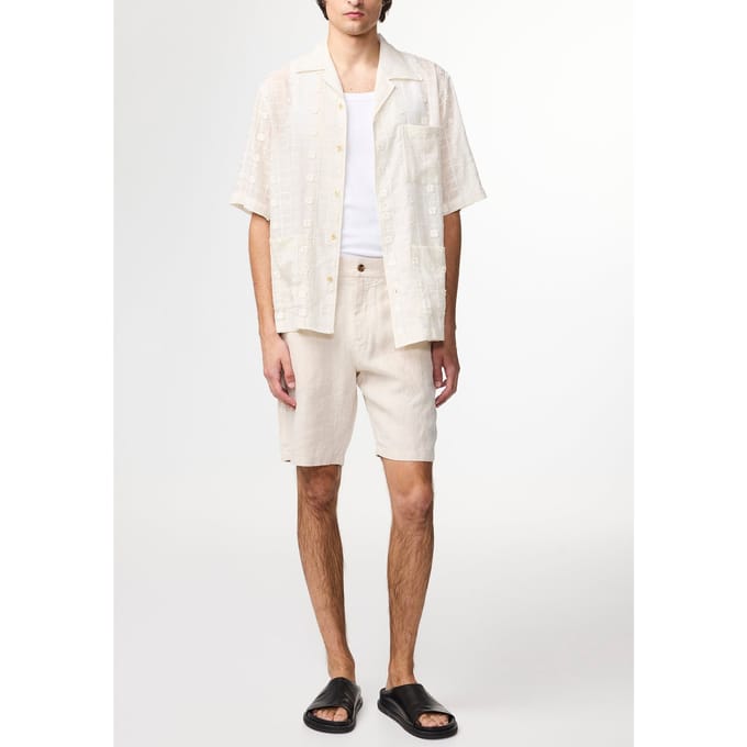 NN.07 Crown Shorts Oat Größe: W29 | Kurze Sporthosen Outlet | Herren