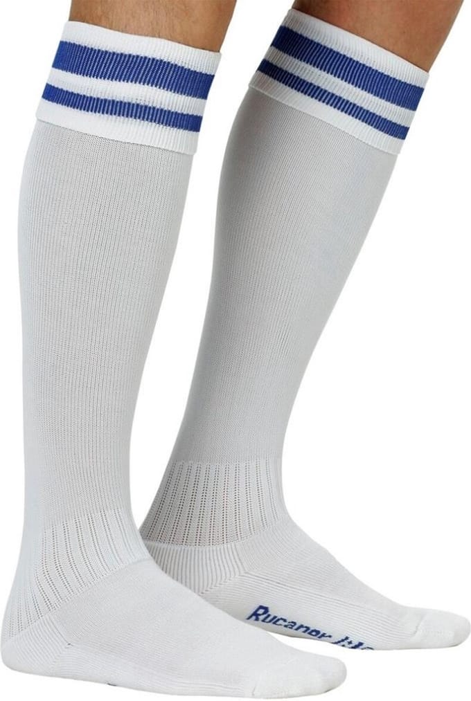 Rucanor - Process Football Sock - Voetbalkousen - 30 - 34 - Wit