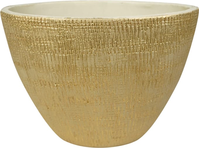 Ter Steege Bloempot Beige D 33 cm x 16 x H 25 cm