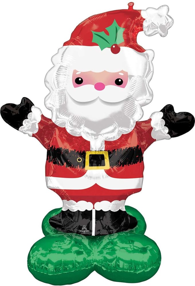Amscan - Airloonz - Kerstman 101 x 114 cm