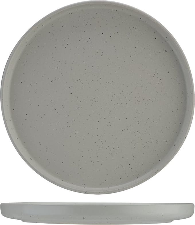 Cosy & Trendy Dinerbord Punto Grey ø 26 cm