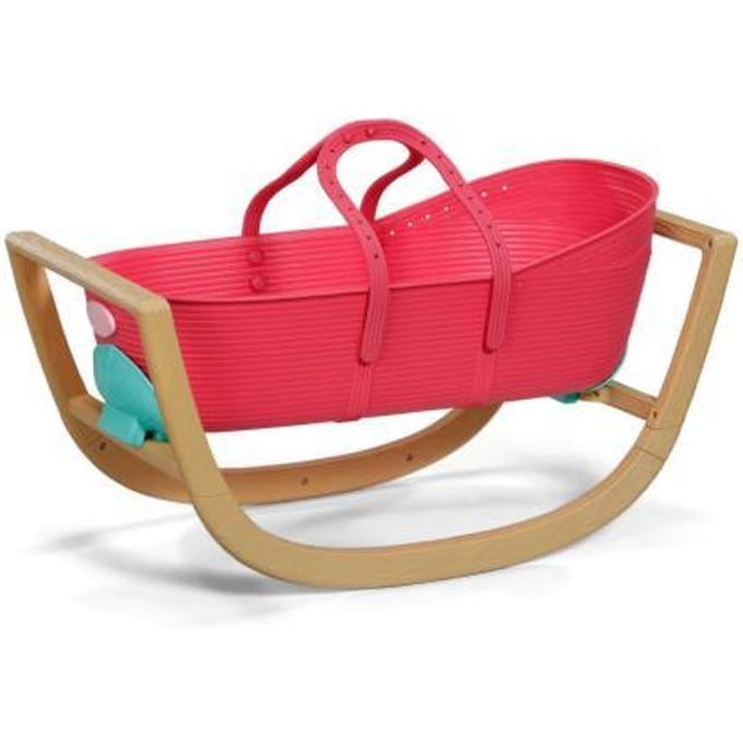 BABY born poppenbed 3-in-1 wieg reiswieg met creatieve pins.