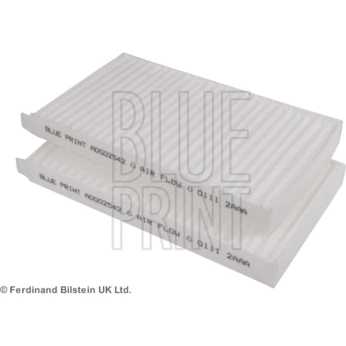 Filterset, interieurfilter BLUE PRINT ADG02542