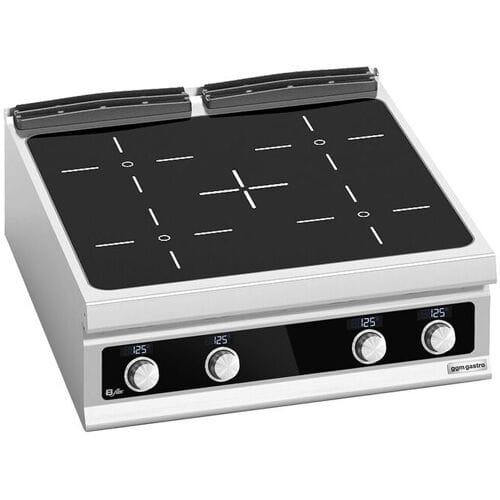 GGM Gastro Infrarotherd - 16 kW - 4 Kochfelder - Bflex Digital