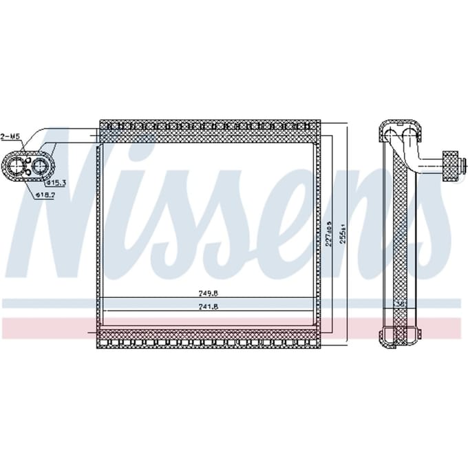 Verdamper, airconditioning NISSENS 92340