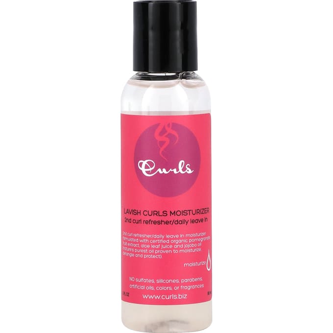 Curls, Ravish Curl Moisturizer, 2 fl oz (60 ml) pink