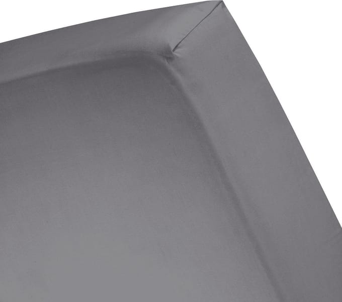 Cinderella Weekend - Hoeslaken (tot 35 cm) - Katoen - 160x210 cm - Anthracite
