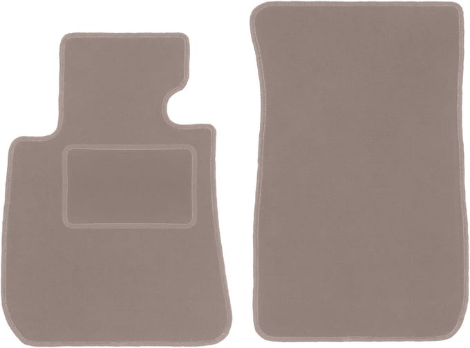 Beige voormatten voor: BMW 1 E87 hatchback (2004-2011)