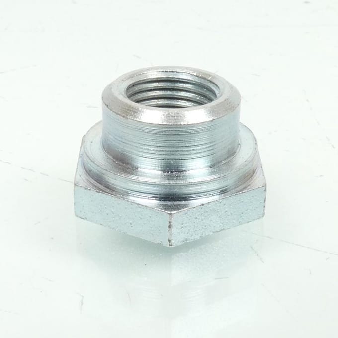 Visserie écrou épaulé de cadre longeron M10 Pas 1.00 RSM pour Solex Neuf