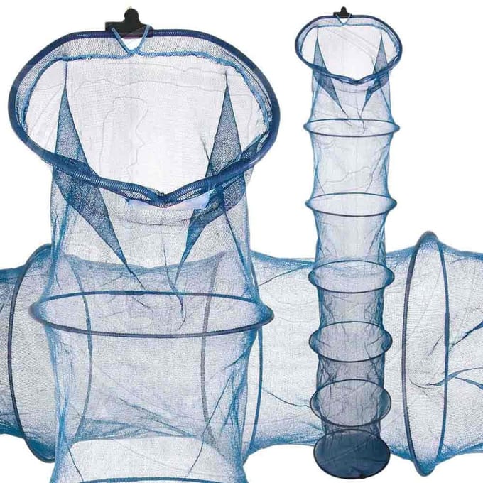 Kolpo Nylon Vistuig Fuik Transparant 150 cm