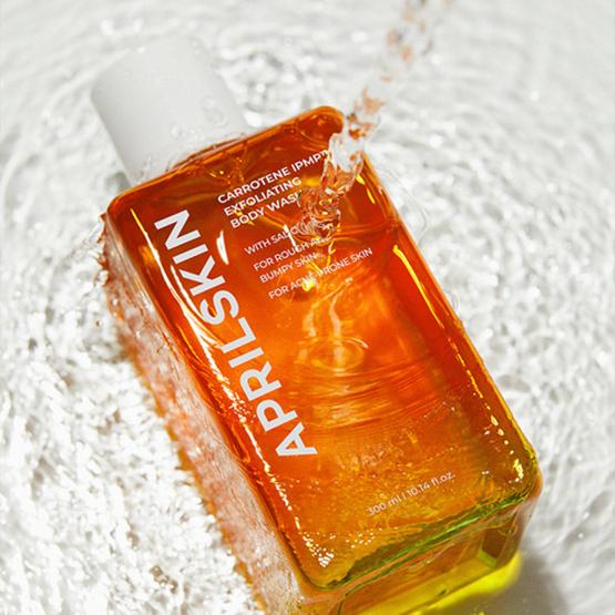 [APRILSKIN] Carrotene IPMP™ Exfoliating Body Wash 300ml orange
