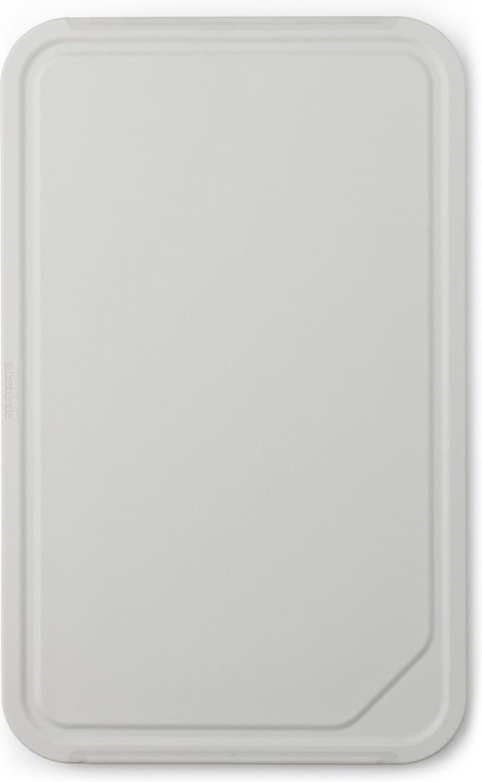 Brabantia Tasty+ Kunststof Snijplank L plus Dienblad - Light Grey