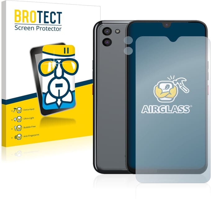Screenprotector voor Gigaset GS5 (Voor+Camera) Beschermglas transparant