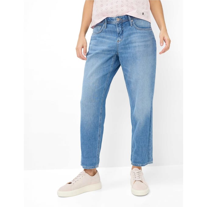 Brax Dames Jeans  Style MILEY S USED LIGHT BLUE, lichtblauw, maat 38