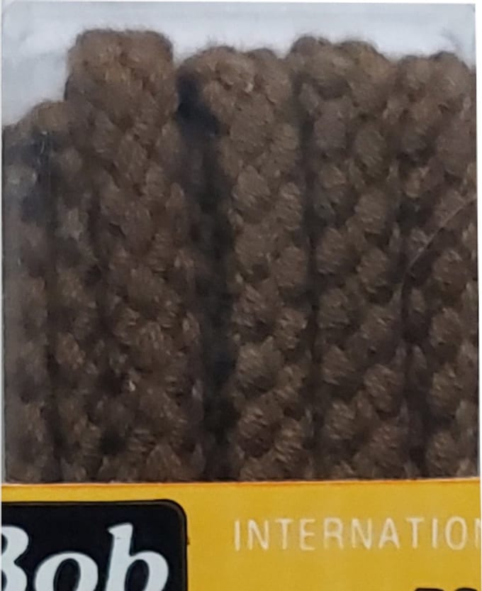 Bob Veter - Donker Bruin - Extra Dik Rond - Lengte 70 cm - Dikte 5 mm - Schoenveter