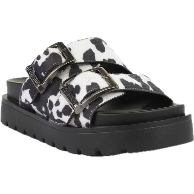 Buffalo Raya Ari Dames Zwarte Sandalen