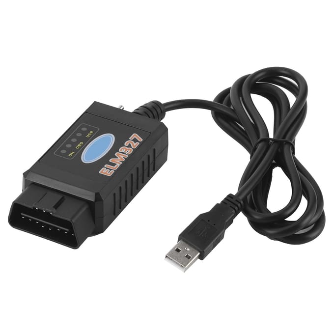 OBD2 Scanner Adapter Codelezer Bluetooth Diagnostische Interface Auto Scantool Geschikt voor Ford gray