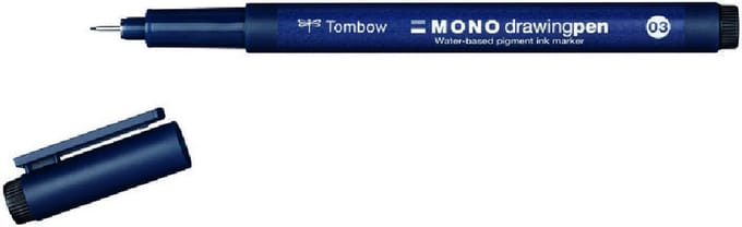 Tombow Mono drawing pen 03