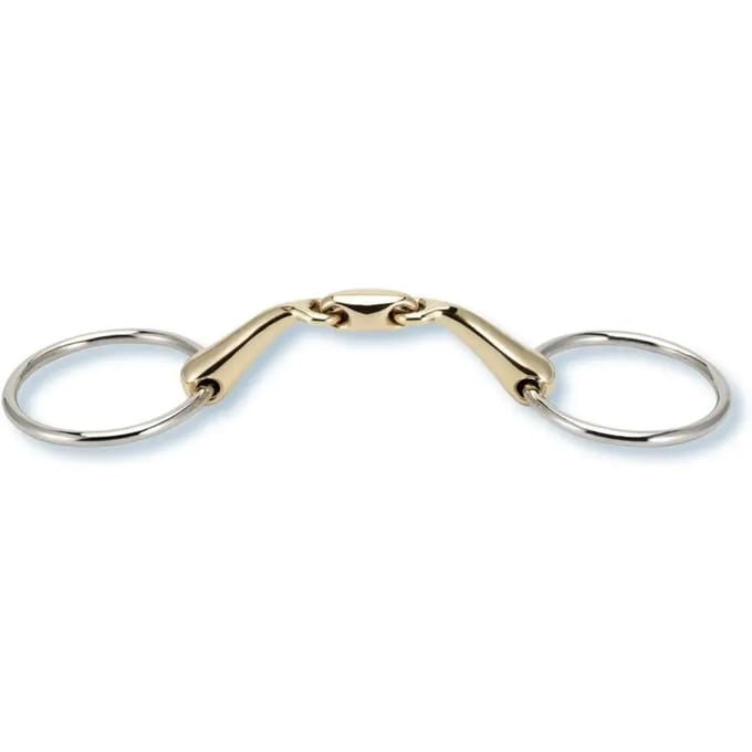 Anatomisch 2-rings paardenbit Stübben