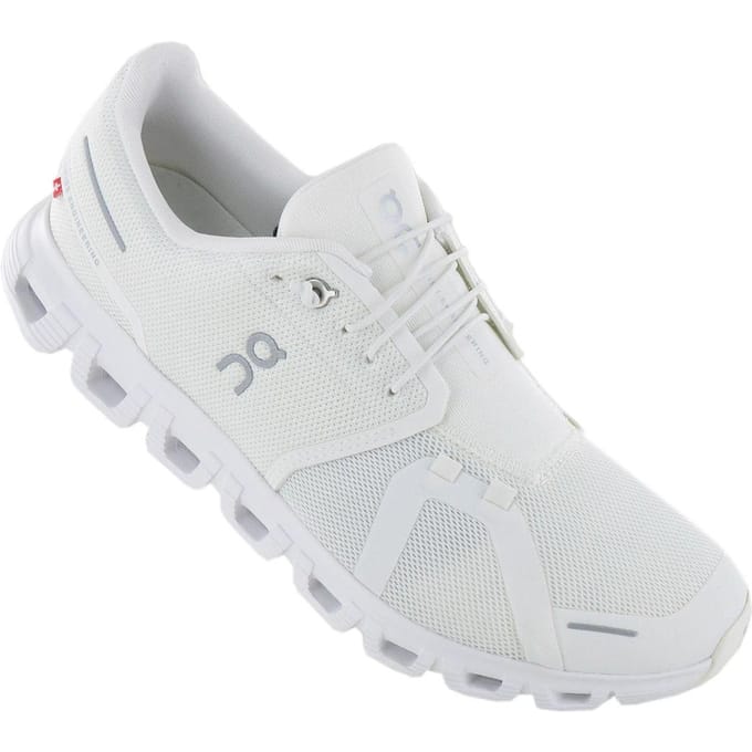 ON Running Cloud 6 - Heren Sneakers Schoenen White-White 3MF10071200 5 , Maat: EU 47.5 US 12.5