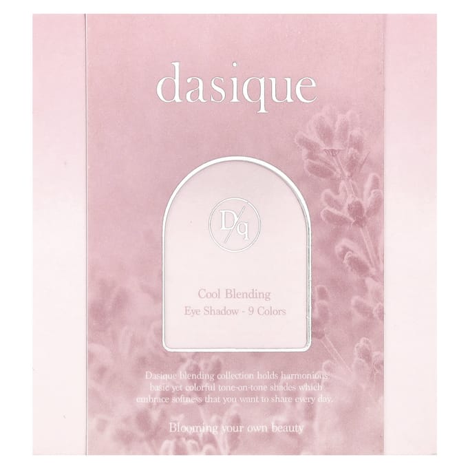 Dasique, eyeshadow palette, 13 cool blending, 1 pack