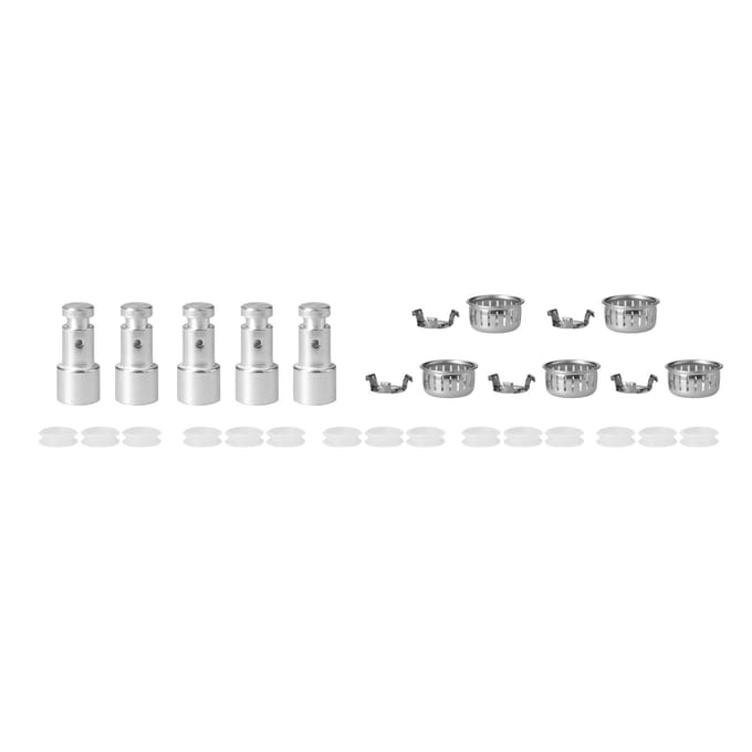 10Set Snelkookpan Accessoires Deksel Anti-blokkeerdeksel Beugel Vlotterventiel Pakking Vervanging white