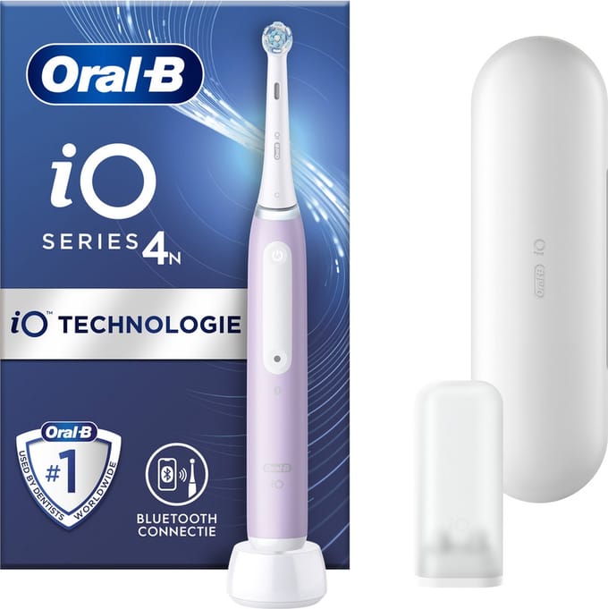 Oral-B iO 4N Elektrische Tandenborstel - Lavendel