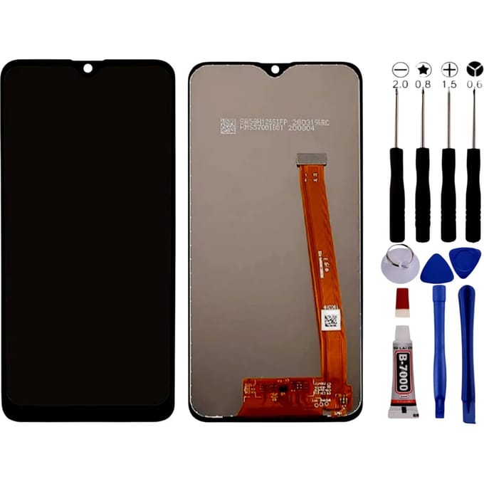 Scherm voor Samsung A20E A202F A202G A202DS LCD + Gereedschap + zwarte lijm