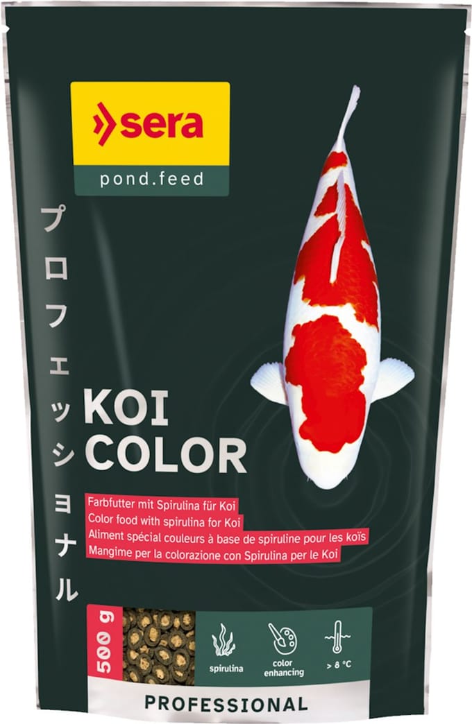 Koi Professional Spirulina-kleurvoeder - 500 Gram