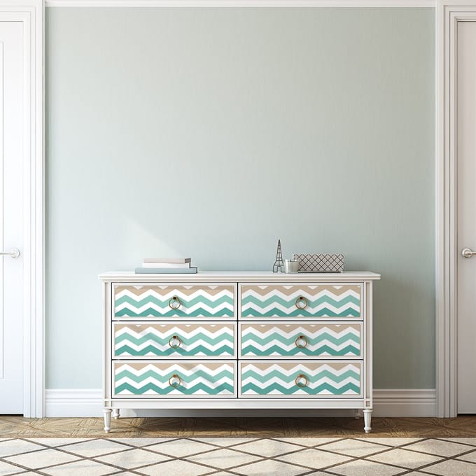 Hillevi Scandinavische meubelsticker, 40 x 60 cm