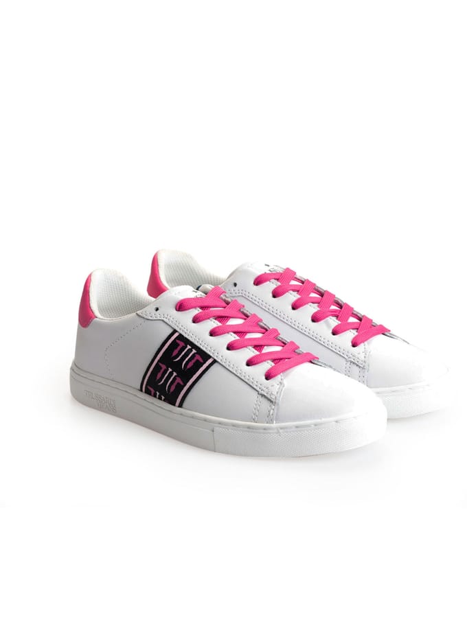 Trussardi Jeans Sneakers Vrouw Wit