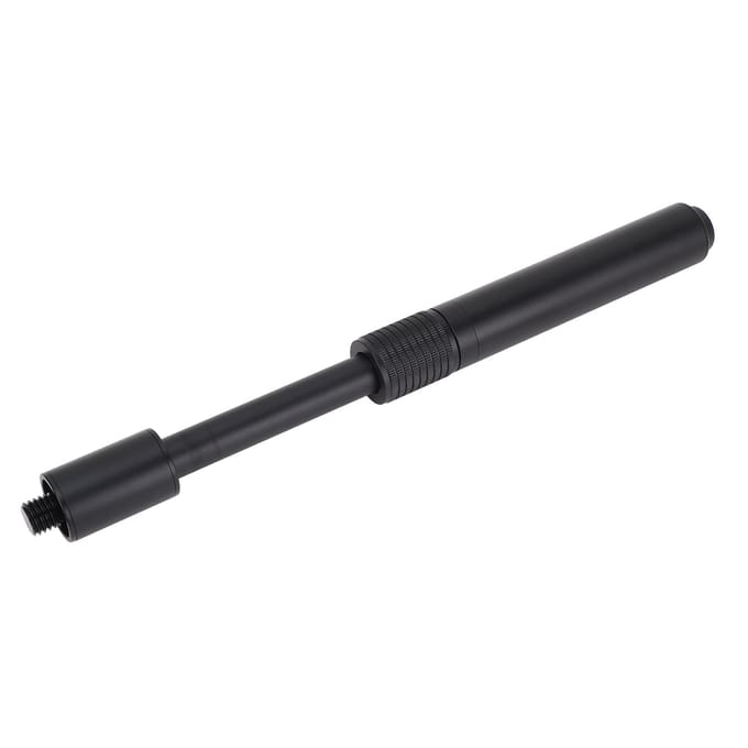Rallonge de queue de billard 240 x 340 mm, accessoires d'équipement de rallonge de queue de billard en aluminium avec black
