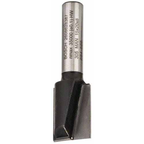 Bosch Accessories 2608628387 Groeffrees Hardmetaal Lengte 51 mm Afmeting, Ø 15 mm Schachtdiameter 8 mm