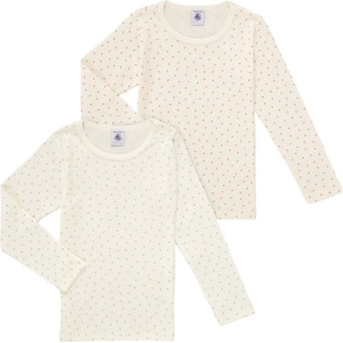 T-Shirt Lange Mouw Petit Bateau TSML X2