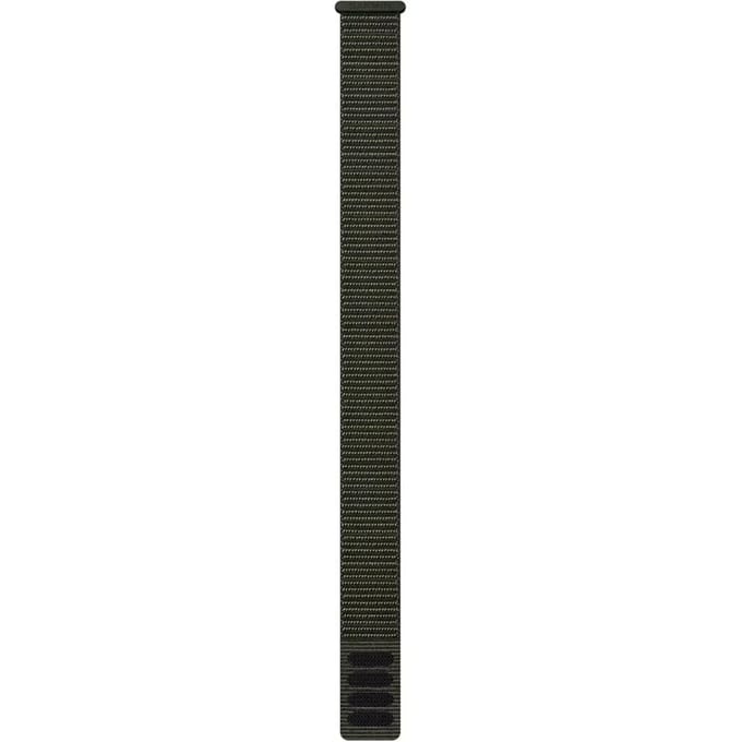 Garmin UltraFit Nylon bandje - Garmin QuickFit® 26 mm aansluiting - Moss Green
