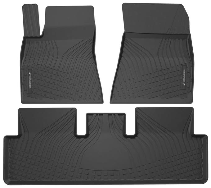 Walser Premium rubberen matten Roadmaster voor Tesla Model 3 (5YJ3) 01/2017-Vandaag
