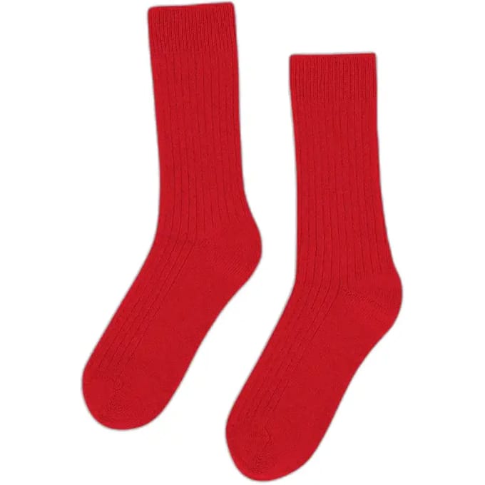 Sokken Colorful Standard Red Tangerine