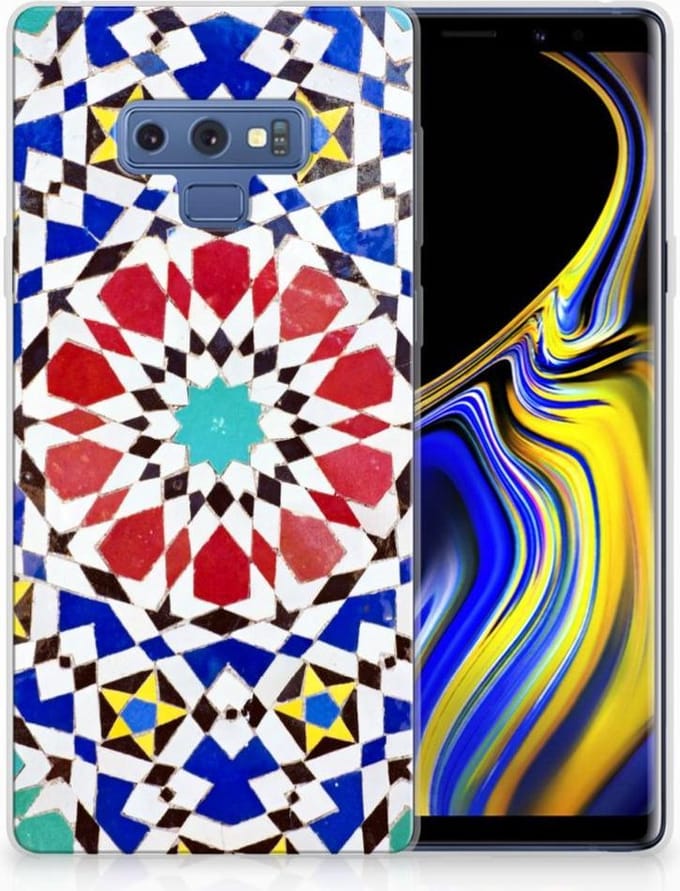 Samsung Galaxy Note 9 TPU Siliconen Hoesje Mozaïek