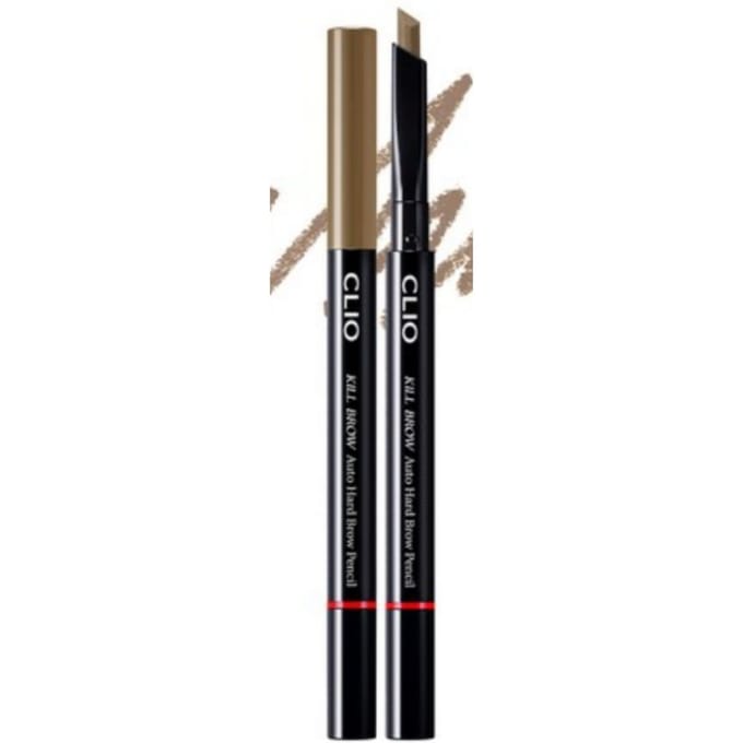 [CLIO] Stylo Crayon Auto Dur à Sourcils Kill Brow - 0.31g / #03 Peanut Brown