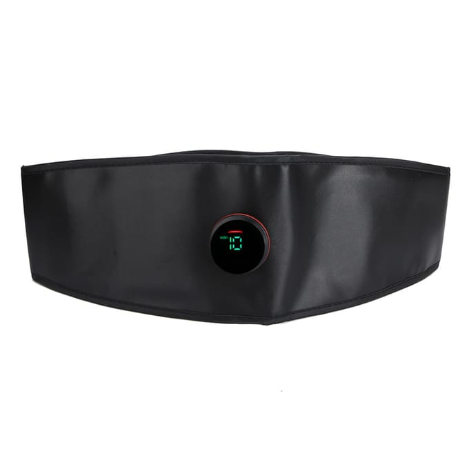 Buikspiergordel Spierstimulator Fitness Buiktraining Gewichtsverlies RiemZwart black