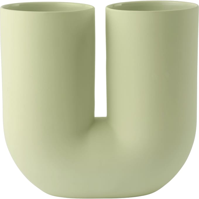 Muuto Kink Vaas - light green - Höhe 26 cm